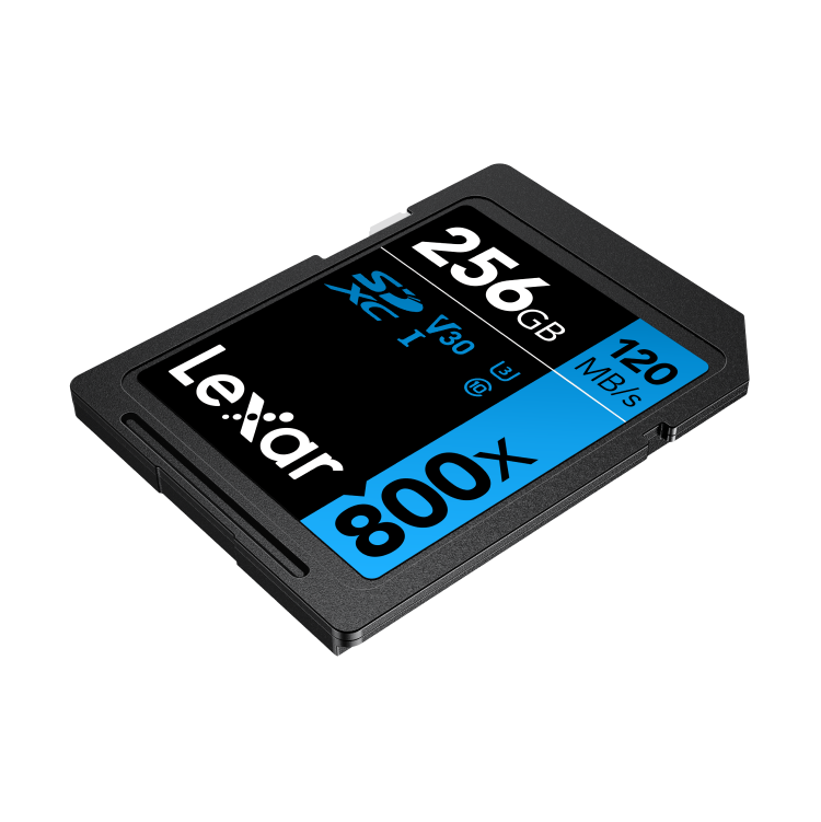 Lexar® High-Performance 800x SDHC™/SDXC™ UHS-I Card BLUE