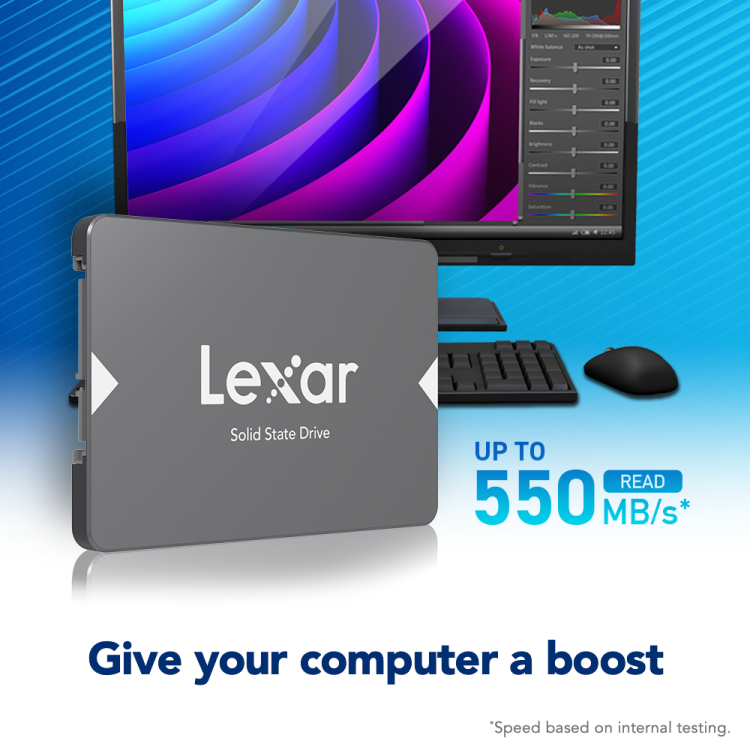 LEXAR NS100 1TB 2.5インチ SATA 6Gb/s SSD Amazon.com: Lexar 1TB NS100 SSD 2.5 Inch SATA III Internal