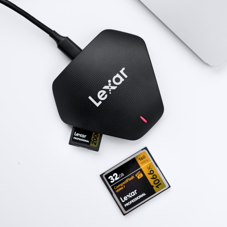 Lexar® Professional Multi Card 3 In 1 Usb 31 Reader Lexar 1886