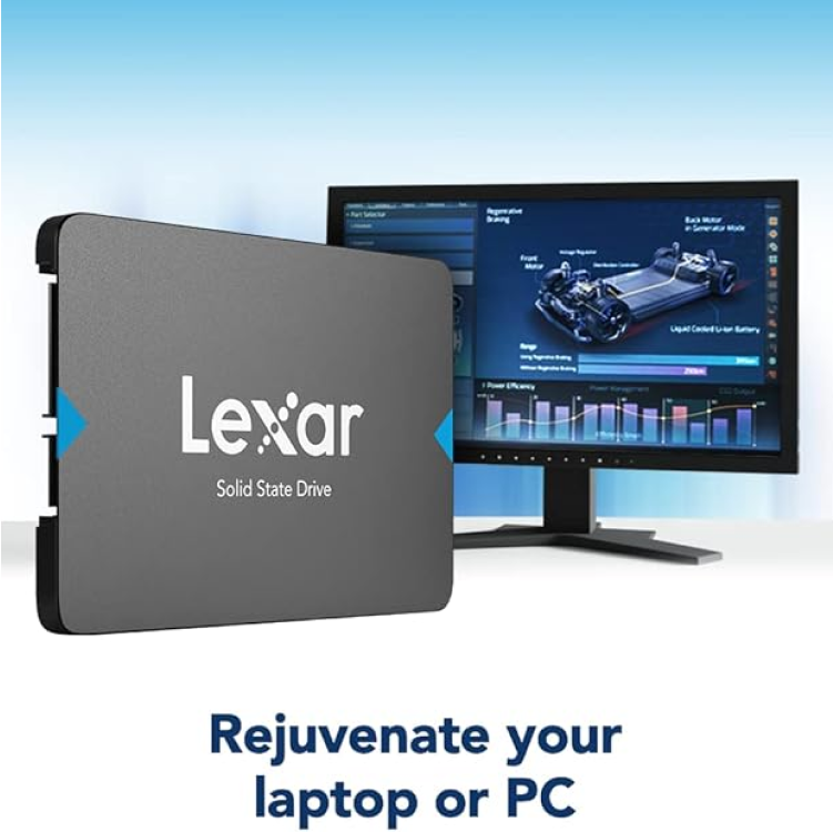 Lexar® NQ100 2.5” SATA III (6Gb/s) SSD | Lexar