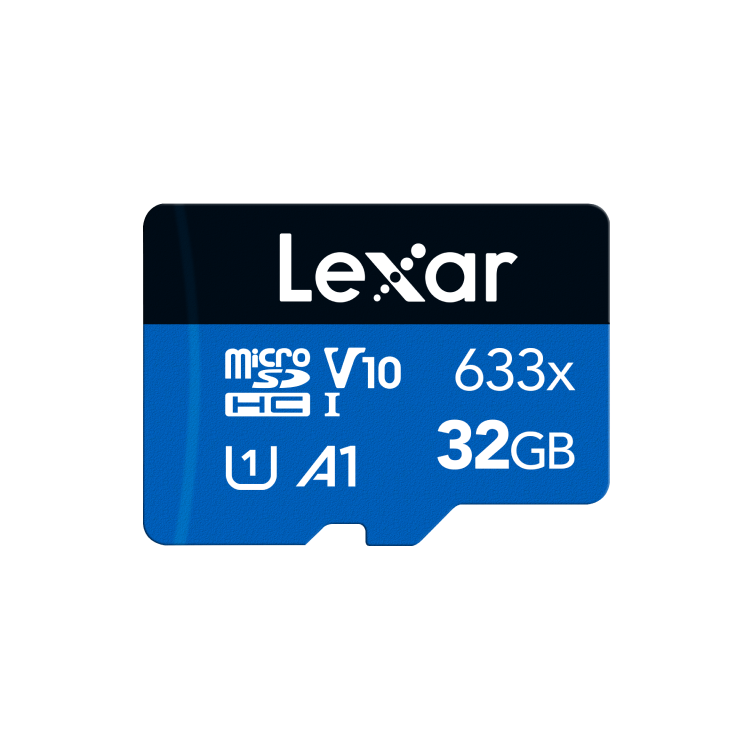 633x microSDHC™/ microSDXC™ UHS-I Card BLUE Series