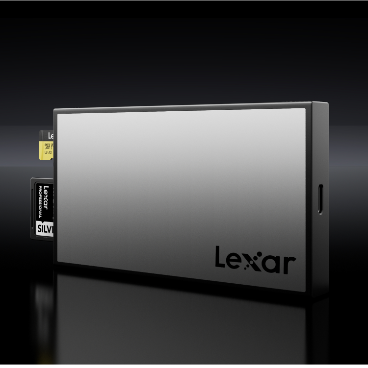 Lexar® Professional Workflow SD/microSD UHSII Card Reader Lexar