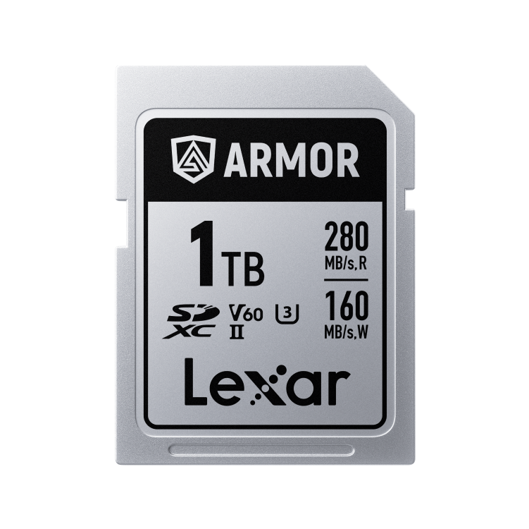 Lexar<sup>®</sup> ARMOR SILVER PRO SDXC™ UHS-II Card