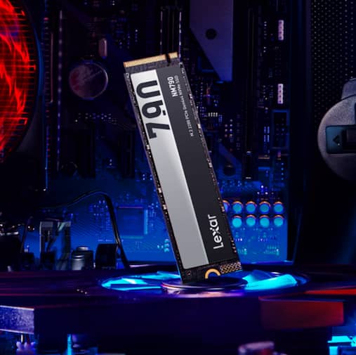 The Lexar gaming NM790 SSD