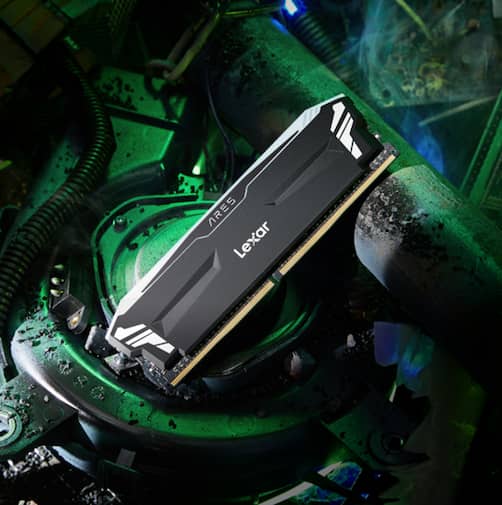 The Lexar ARES DDR5 Desktop Memory for Gamers