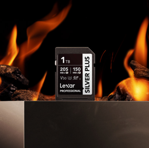 The Lexar 1TB Silver Plus Memory Card