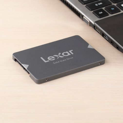 The Lexar NS100 SATA SSD Device