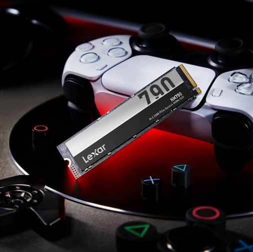 The Lexar NM790 Gaming SSD