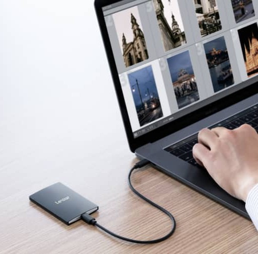 Lexar Portable SSD for Photo and Video Editing