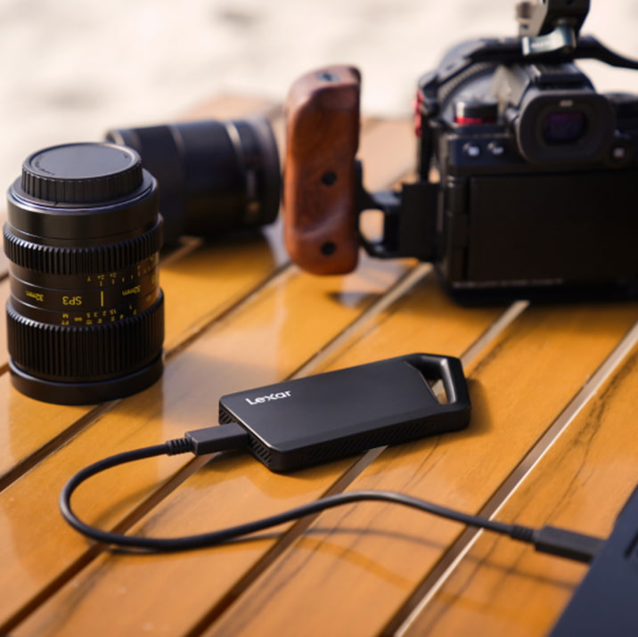 The Lexar Portable SSD for Professional Video Recording