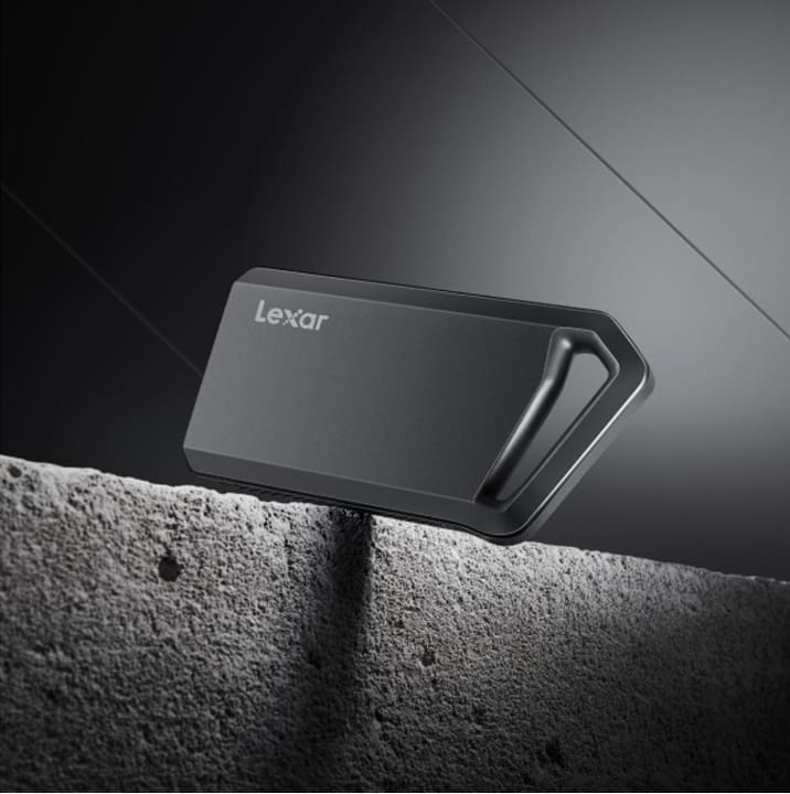 Lexar Professional-grade, Portable SSD.