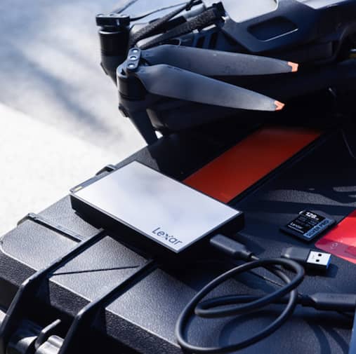 The Lexar Professional Workflow Card Reader.