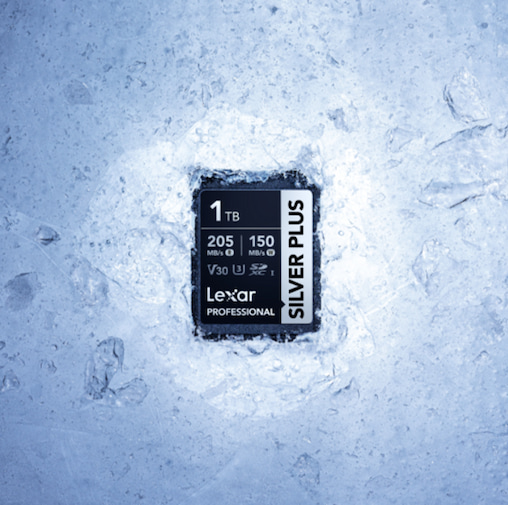 Lexar Silver Plus 1TB Card handles extreme temperatures.
