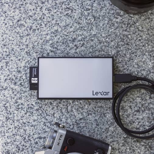 Professional Lexar External Card Reader.