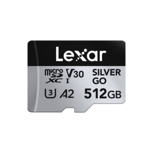 Lexar<sup>®</sup> Professional SILVER GO microSDXC™ UHS-I Card